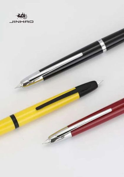 Luxury Designer Decor Wholesale Jinhao 20 Press Retractable Fountain Ef/F Nib With room Converter Resin Writing Gift Pen Decoration For Home 9