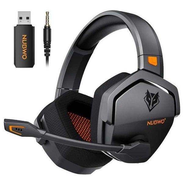 NUBWO G06 Dual Wireless Gaming Headphones 24GHz Bluetooth 53 Headsets Gamer with Microphone for PC Mobile Switch T260608