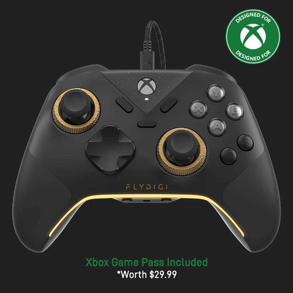 Vader 5S Wired Game Controller for Xbox Series X/S Xbox One Win10/11 FORCEFLEX Adjustable Tension Joysticks T260608
