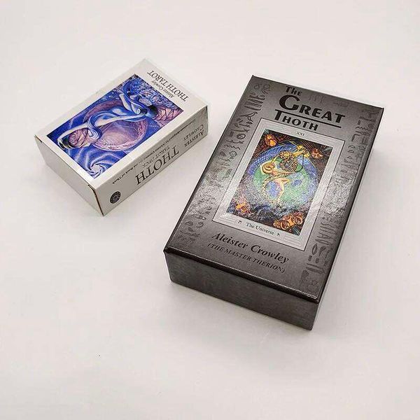 Aleister Crowley Luxe 80 Predictive The Great THOTH Divination Tarot Cards J260610