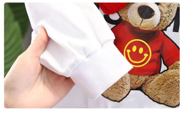 Designer 2026 Toddler Baby Girls baby Boys Clothing Sets Children Casual Clothes Spring Kids Cartoon Long Sleeve T Shirt Pants 1-5Years Free Shipping