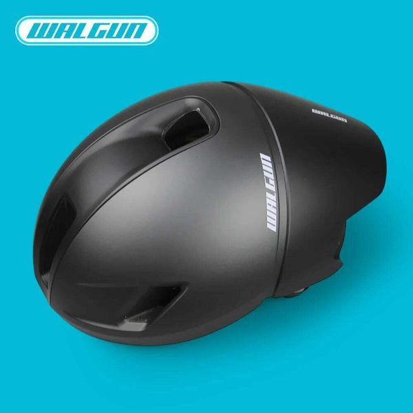 WALGUN Top Aero Cycling Men Women M L Track Racing Road Bike Helmet TT Triathlon Tri Time Trial Safety Bicycle Helmets 26Y0611