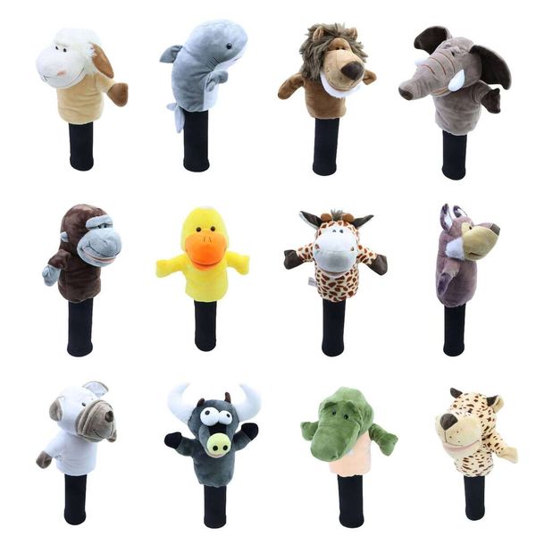All Kinds of Animal Cover Fairway #3#5 Fit for Men Women's Golf Club Head Mascot Novelty Cute Gifts Zebra Elephant J260611