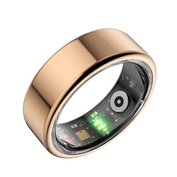 R02 New Smart Fashion Bluetooth Ring Step Count Sleep Heart Rate Blood Oxygen Sports Monitoring Exclusive