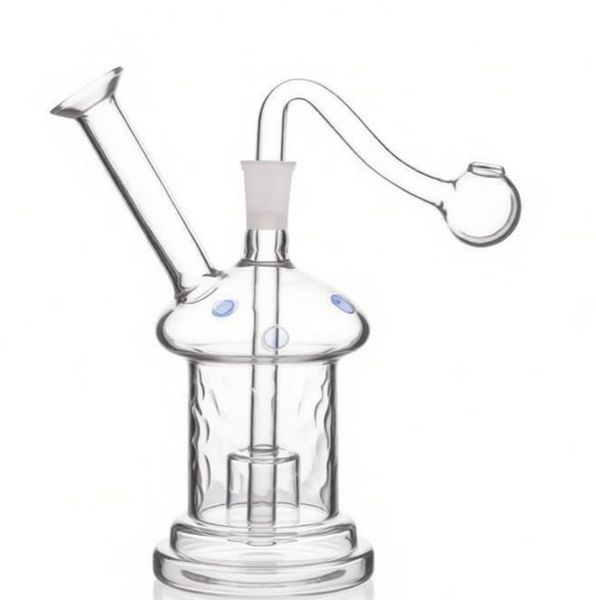 Portable Colorful Mushroom Design glass oil burner water — compare prices at CompareOffers