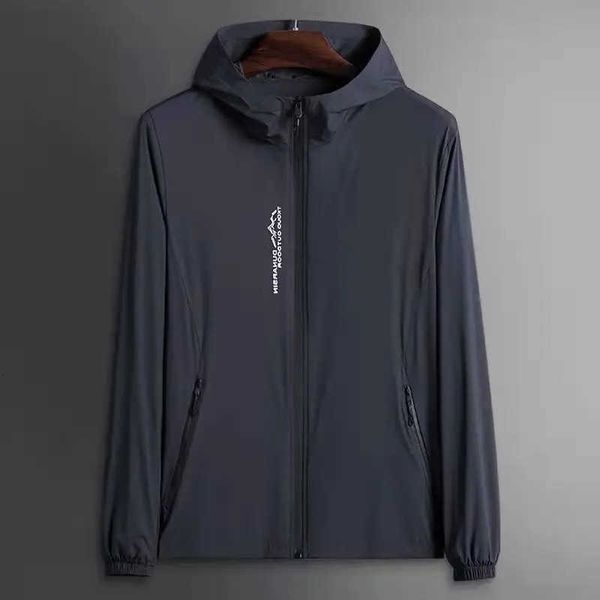 Ice Protection UPF50 Silk UV Cool Feeling Sun Protection Clothing Thin Breathable Outdoor Sports Youth Summer Outerwear M260612