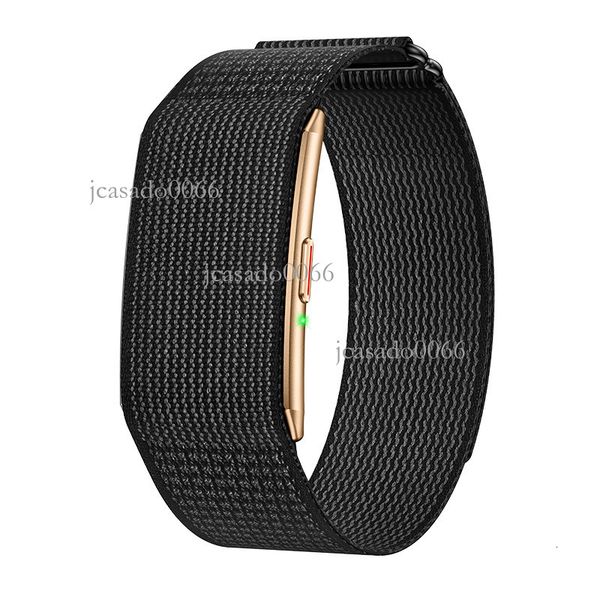 New fashionable trendy lightweight screenless smart bracelet SY07, multifunctional heart rate and blood oxygen monitoring, suitable for outdoor sports, woven