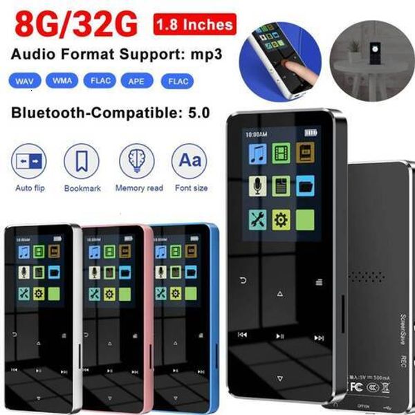 2026 outdoor New New Brand 1.8 Inch TFT Mp3 - Touch Screen Bluetooth 5.0 Music Players With Built-In Speakers & 3.5Mm Jack For Video And Audio Playback Outdoor 32 264