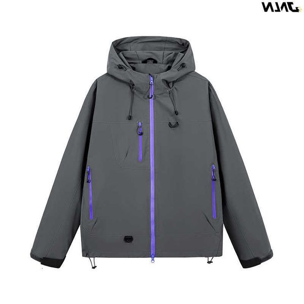 Hiking JNLN Mens Womens Waterproof Trekking Camping Mountaineering Windbreaker Unisex Outdoor Sport Windproof Rain Coat M260621