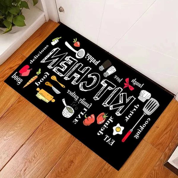 Modern VIKAMA Style CarpetSuitable for Kitchen Living Room Bedroom Decor Anti - Slip Trendy Floor Mat D260612