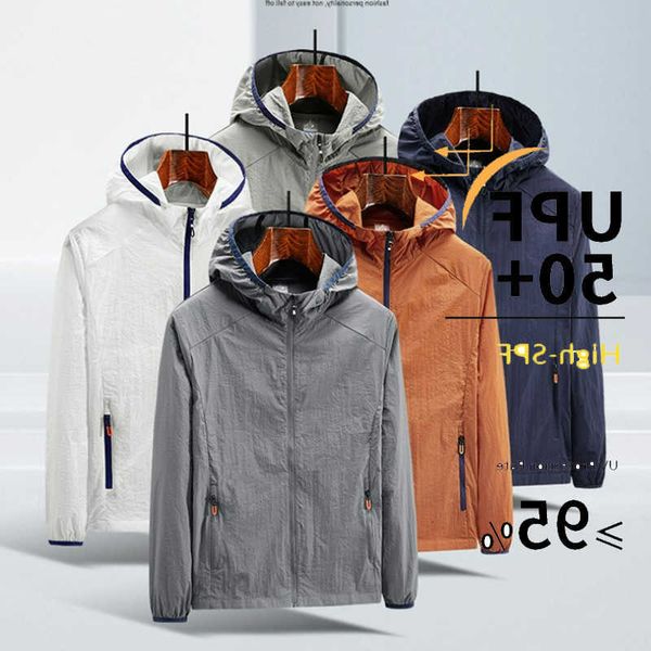 Suumer Hiking UPF50 Men Unisex Quick Dry Camping Windbreaker Outdoor Trekking Climbing UV Clothes Skin Coats M260612