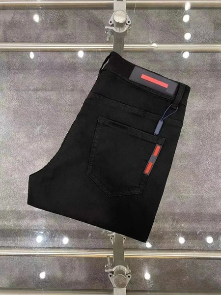 designer men's Jeans black jeans Elasticity Jean Hombre trousers Men and women fashion pants Trend pants Hip hop Jeans pants