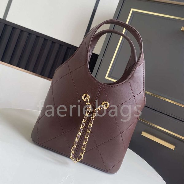 Designer Luxury Tote Handbag Black Leather