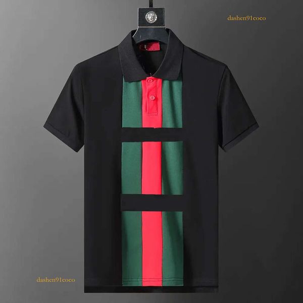Polo Shirt Men Polo Golf Shirt Designer T Shirts High Quality Summer Shirts Luxury Brand Breathable Shirt Fashion Polo Shirt Crew Neck 666