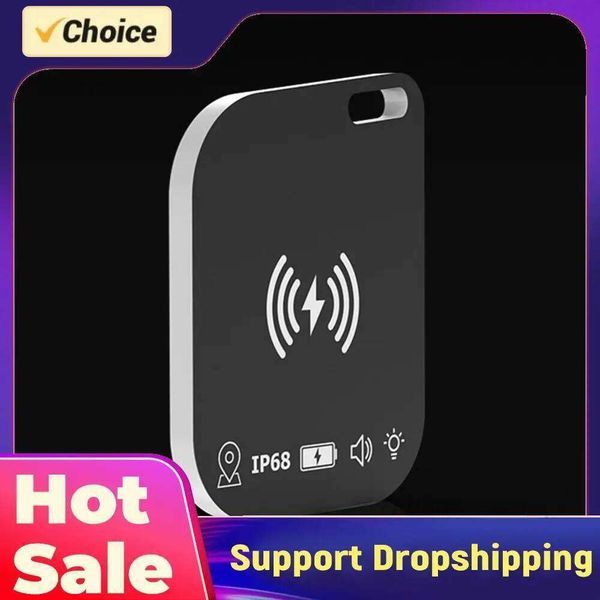 Wireless Charging Item Card Finder IPX68 Waterproof Works Apple Find My Smart Tag Wallet Tracker for Luggage Purse and More