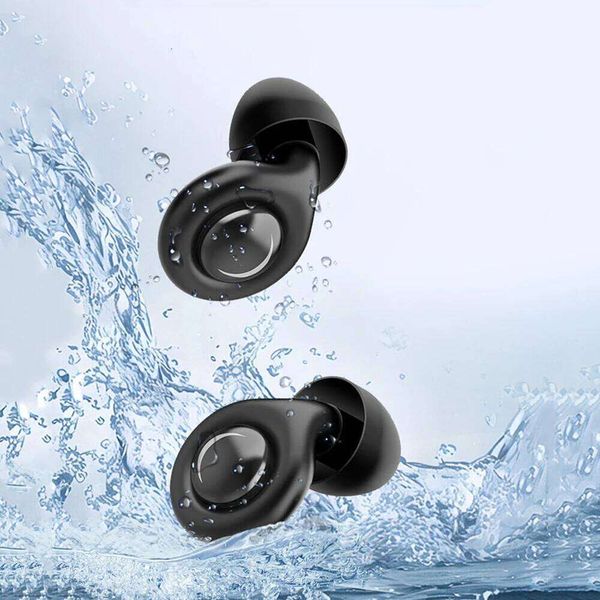 Reusable Silicone Snore Blocker Plug with 10 Eartips & Carrying Case Hearing Protection Earplugs Noise Cancelling Ear Plugs