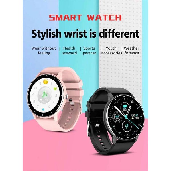 2025 Ultra Light Smartwatch New Smart Men Sports Fitness Watch Heart Rate Full Touch Screen Bluetooth Call