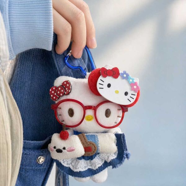plush Kitty cute Authentic Hello toy doll girls bag pendant Y260615