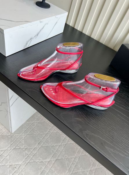 Hot selling new women's sandals, low heel pointed wedge sandals, women's loafers 35-42