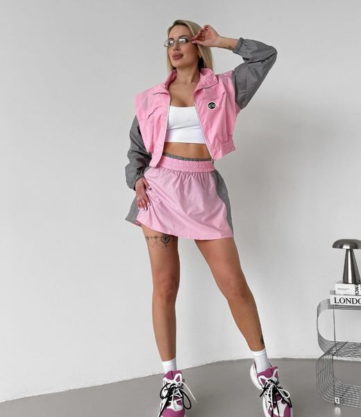 women designer Two Piece Dress two pieces set Spring Summer Womens Two Piece Dress with contrast-colored top and short skirt sports outfit Two Two