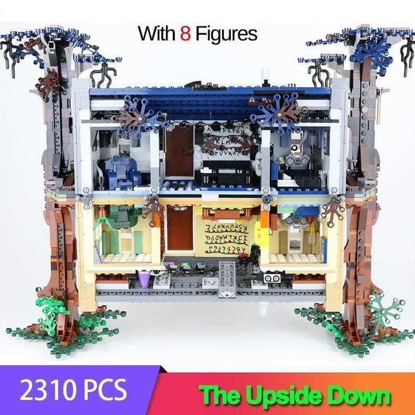 The Upside Down Model Display Building Blocks Adults Bricks Children Toys Birthday Christmas Gifts L260616GHLW
