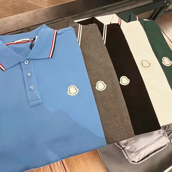 Luxury Moncllermens Polo Shirt Designer T Shirt High Quality Summer Shirts Luxury Brand Breathable polo Fashion Crew Neck Short Sleeve Brand Women's Polo shirts