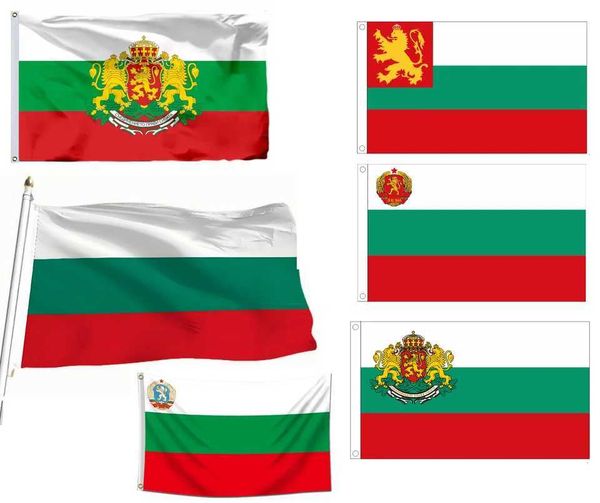 National Bulgarian Flags Banners 90X150cm 3*5ftBulgariaFlag Polyester For Decoration L260616