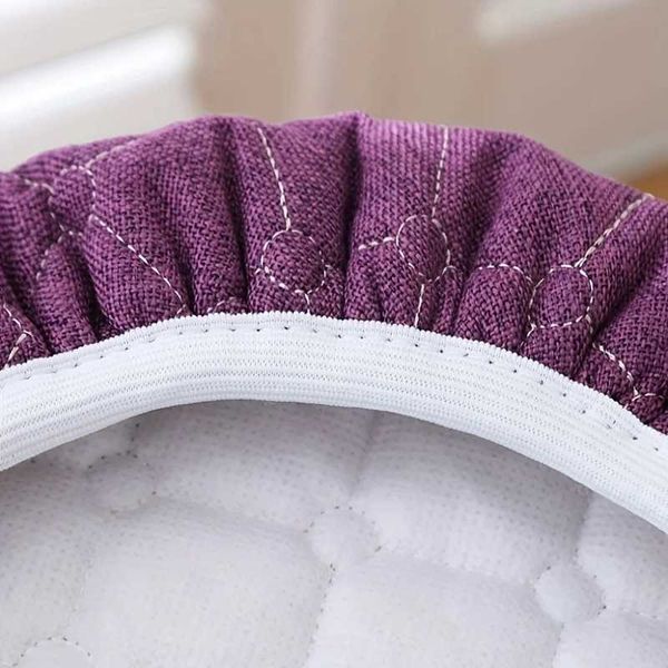 Thickened Seat Cover Pad Round Sofa Cushion Round stool cushionFour seasons general purpose plus cottonRoundchair covers C260616