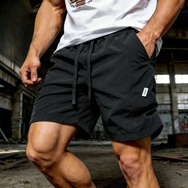 DHgate Men Ice Silk Sportswear Summer Sport Running Shorts Beach Bottoms Man Gym Fitness Tracksuit Jogging Training Short Pants sold by DHgate