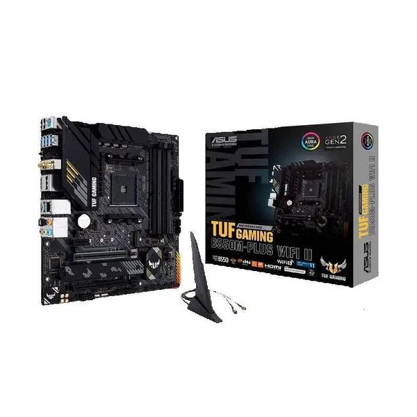 ASUS New TUF GAMING B550M PLUS WIFI II AMD B550 micro ATX supports AMD Ryzen 5000 series motherboard socket AM4