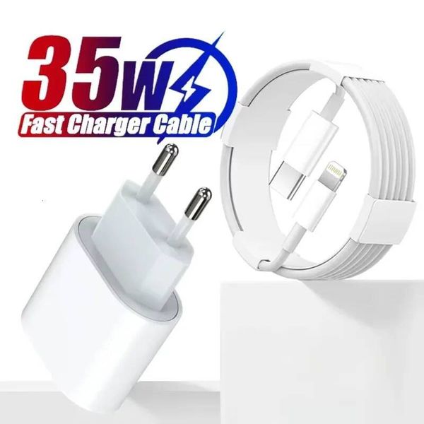 35w PD Fast Charger iPhone 13 Pro 14 Plus 11 12 mini XS Max XR X for iPad Air Quick Charging Cable USB-C Power Adapter dsmythur