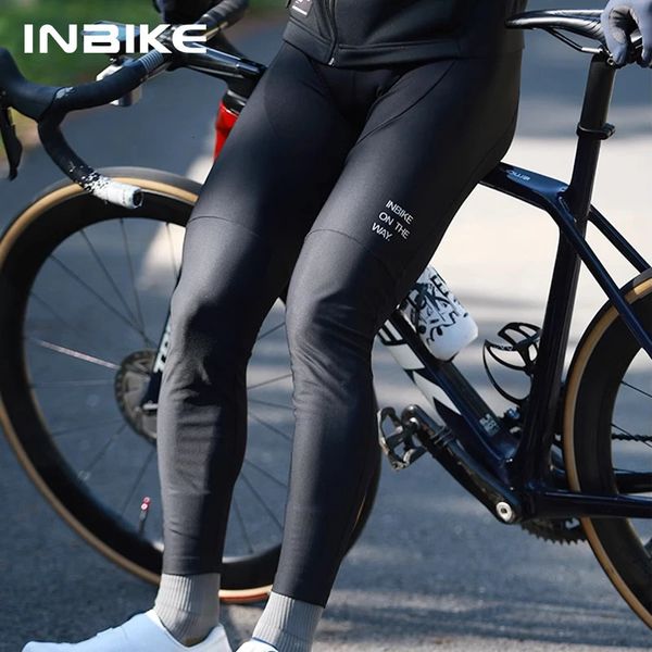 INBIKE Autumn Mens Cycling Bib Windproof Road Bike Trousers Outdoor Sports MTB Professional Cycling Equipment 260617