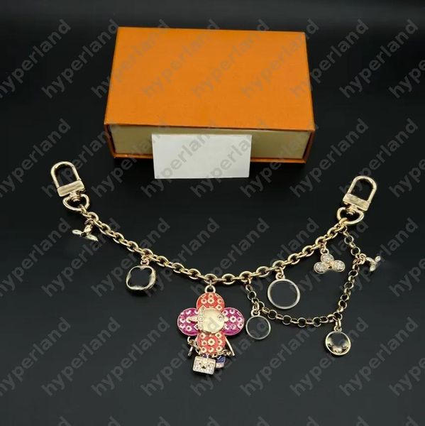 2026 Newest Bag Charm Luxury Keychain For Women Cute Bag Charms Keychains Classic Pendant Chain Fashion Key Rings Quality Refreshing Style Key Chain Lanyards