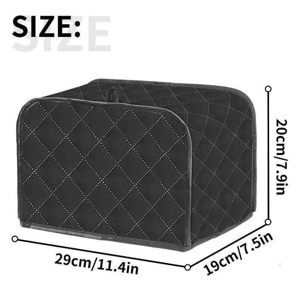 DHgate Universal Toaster Cover Waterproof Dustproof for 2 4 Slice Bread Machine Protector sold by DHgate