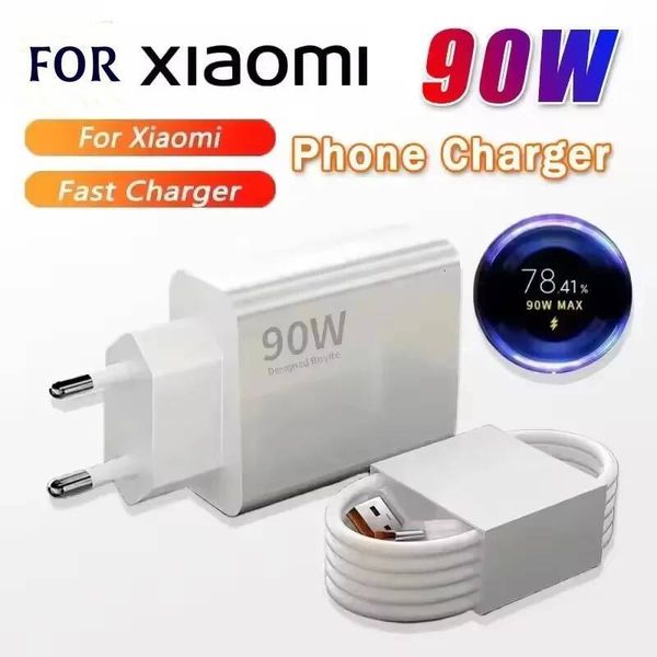 90w Original Charger Turbo Charge Cargador Adapter for Xiaomi Ultra 15 Poco X7 Pro F7 F6 Redmi Note 14 Pro+ Pad dsmythur
