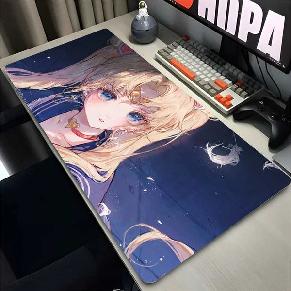 Pads Mouse Anime Mouse Pad Gamer Keyboard Mousepad Pc Computer S-sailor Moon girl rubber Desk Mat Gaming Pad Non-slip Mouse Mats D260618