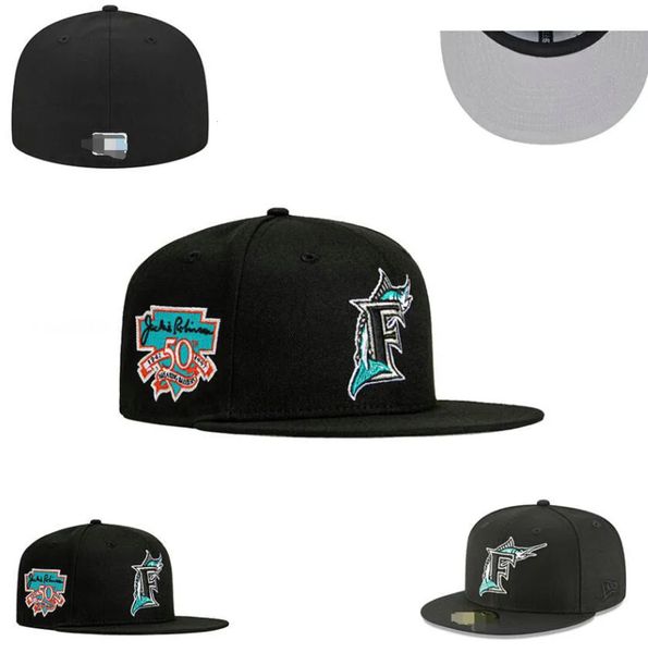 Kid Hair Accessories Marlins Baseball Team Full Closed Caps Summer SOX LA NY YN B Letter Gorras Bones Men Women Casual Outdoor Sport baby hair clip cute