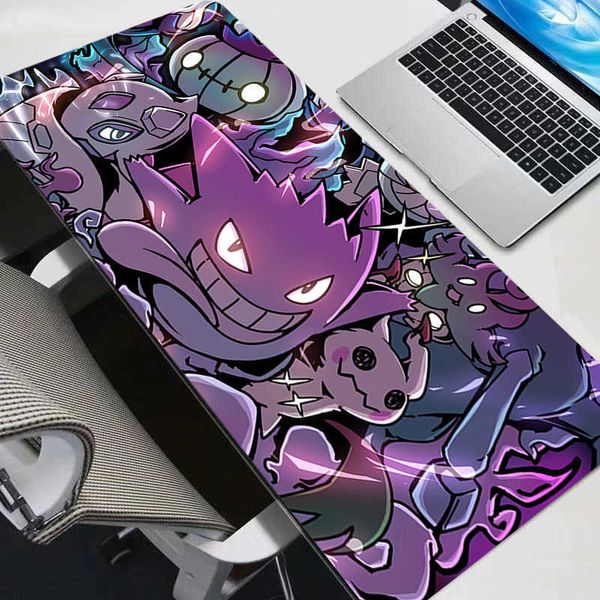 pad Mouse G-gengar Computer Laptop Anime Keyboard Mouse Mat Large Mousepad Keyboards Gamers Decoracion Desk Mat Mouse Pads D260618