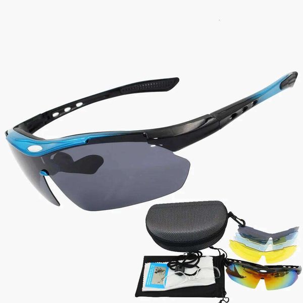 Profession Sport Polarized Men Sunglasses Road Cycling Mountain Bike Goggles Eyewear 5 Lens Glasses J260618
