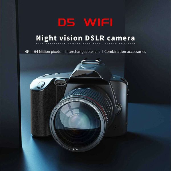 3 Inch IPS 4K 64MP Color Display 16X Zoom HD Digital Camera for Photography Video J260618