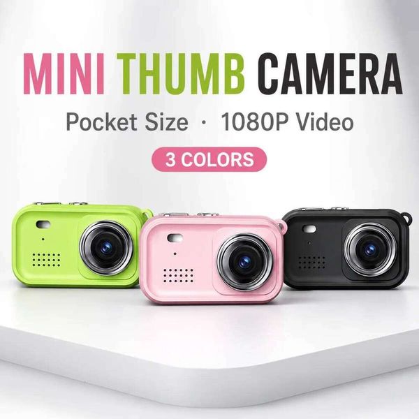 AOERWEI Mini 1.47 Inch 1080P Screen Thumb Vlogging Portable Pocket Camera For Journey Carrying And Pet J260618