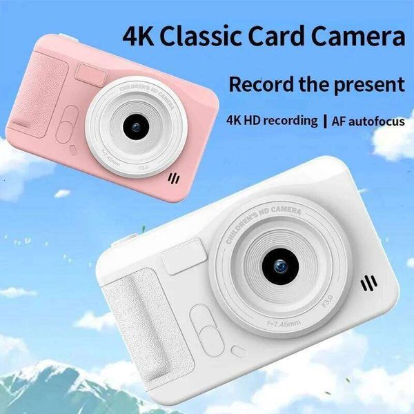 4K Digital 44 Megapixels High-Def Photography CCD Compact Size for Travel Selfies Beginner-Friendly Student Camera J260618