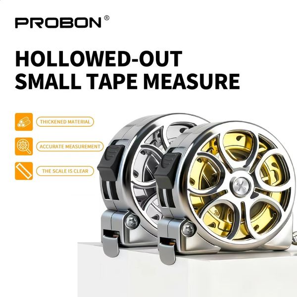 2M Mini Keychain tape measure Retractable Measuring Tape 2M Tape Measure for Household and DIY Measuring Exquisite Small Gifts 260618
