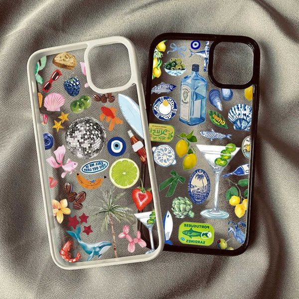 Scenery Seaside Wine Lemon Phone Case For iPhone — compare prices at CompareOffers