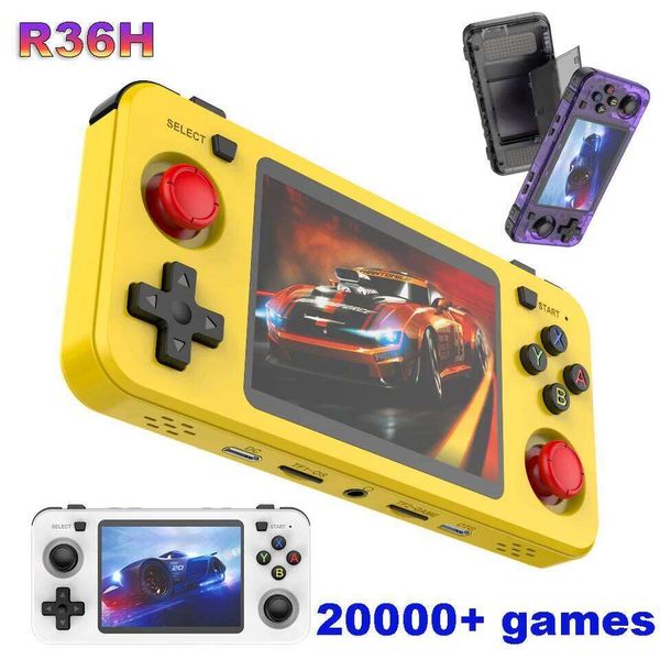 R36H ARKOS Retro Handheld Game Console Portable 64G 128G Pocket Video Player 3.5 Inch I Screen R36S landscape Kid Gift J260622
