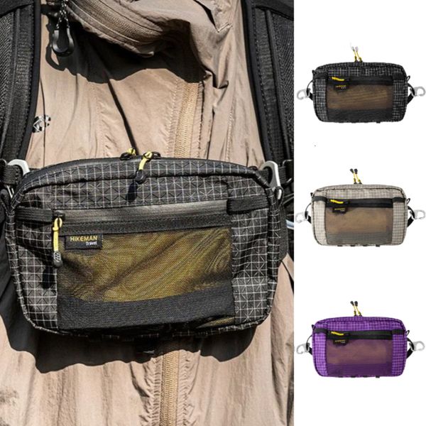 Dyneema Fiber Waist Bag 11L Waterproof UrltraLight Multi Pocket for Cycling Running Hiking Camping Outdoor Sports Accessories 260617