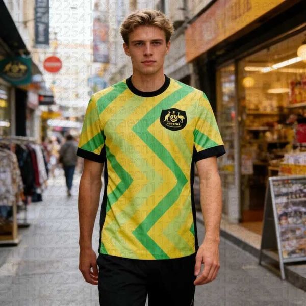 2026 Australia Home ay Football Jersey Men T — compare prices at CompareOffers