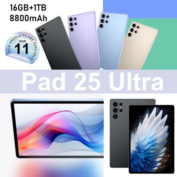 Pad 25 Ultra Android Dual-SIM Smart Learning New Model 11inch Large Screen Tablet PC