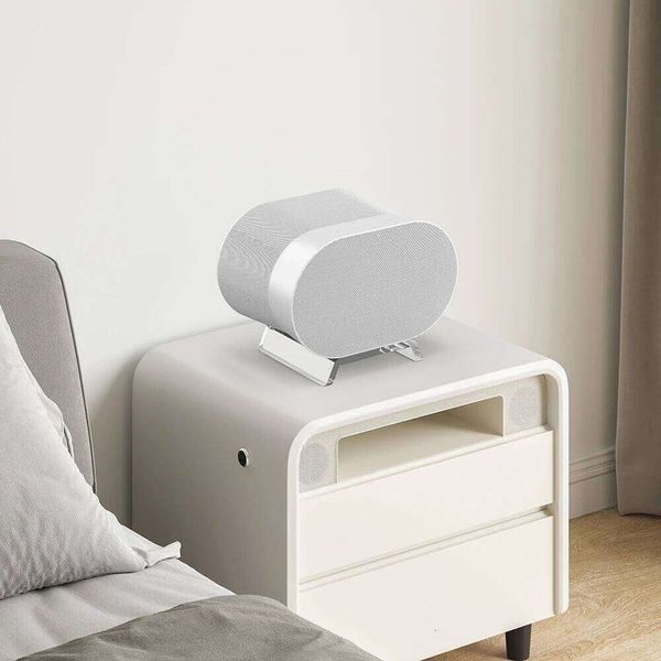 Storage Acrylic Rack Desktop Non-slip Speaker Stands Base 45 Degree Angle Space Saving Home Decoration for Sonos Era 300