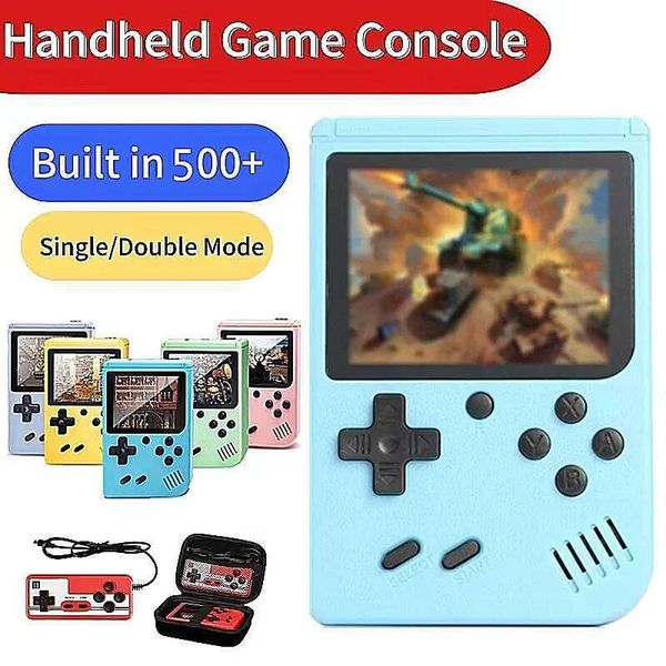 portable Built-in 500+ Classic arcade retro games Console for Gameboy Output Emulator TV 5 inch Video Handheld Game Player J260622